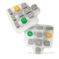 Tipos de botón personalizado Silicone Rubber Pos Machine Keypad